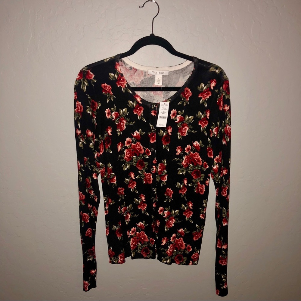 BNWT White House black Market Cardigan- Size L